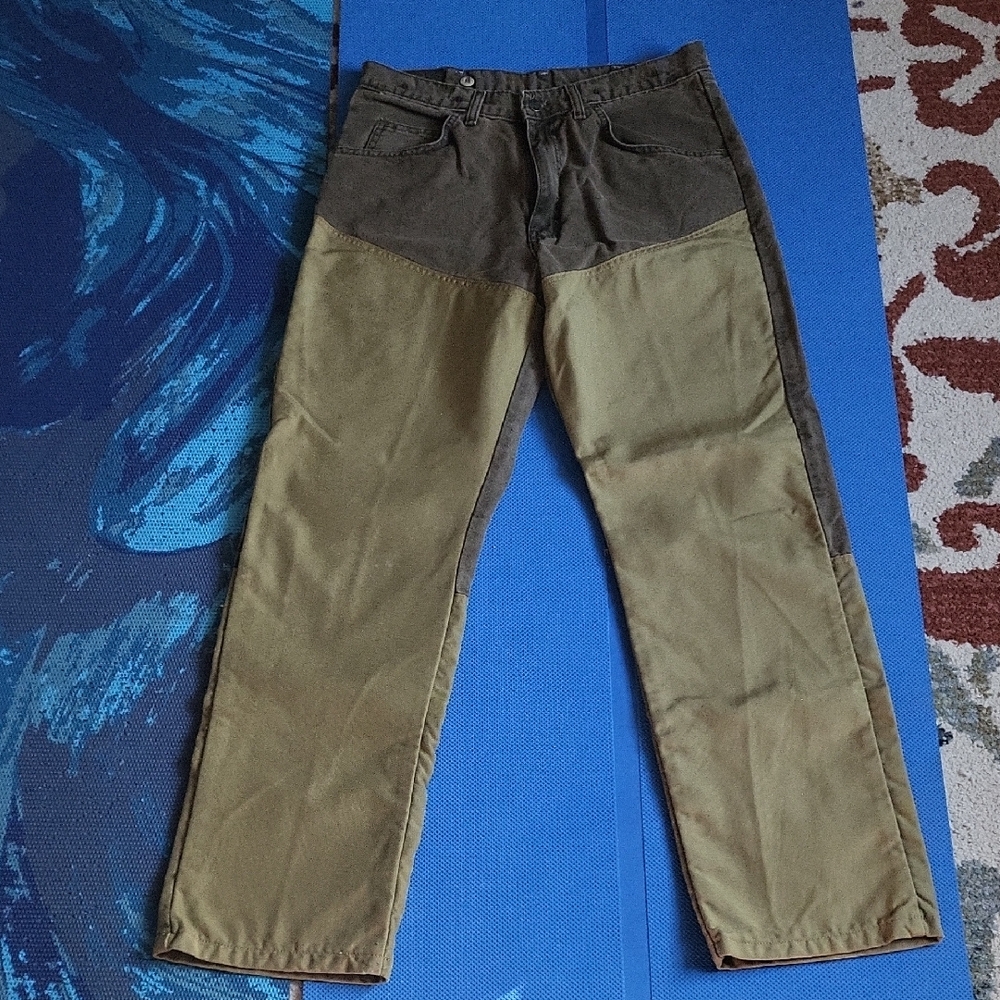 Wrangler PROGEAR Men's Canvas double layered work pants.